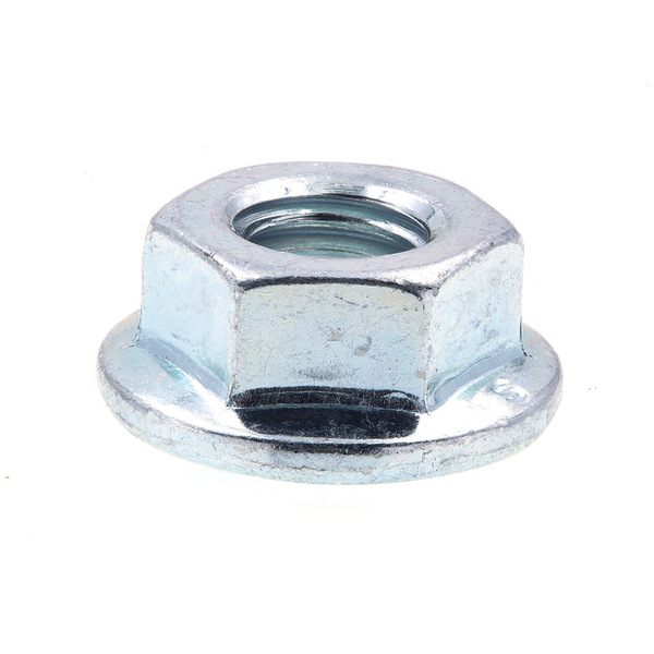 Prime-Line Flange Nut, M6-1.00, Steel, Class 8, Zinc Plated, 10 PK 9094883